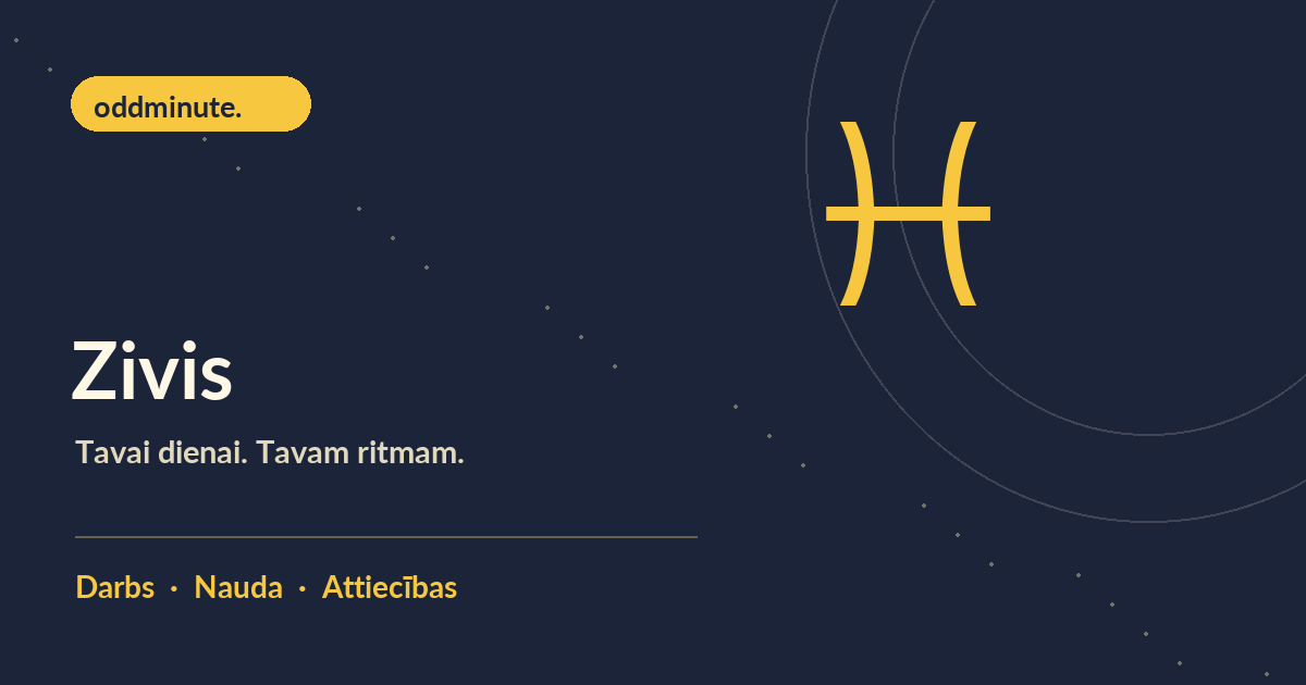 Zivis – dienas horoskops