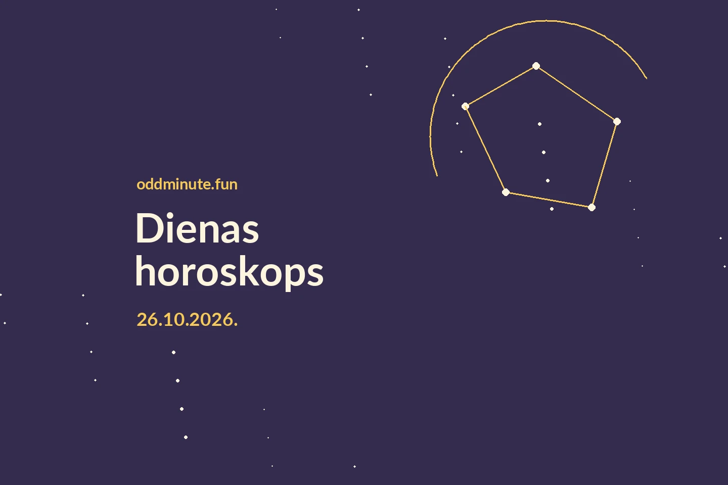 Pirmdiena ar skaidrāku plānu: horoskops 26. oktobrim